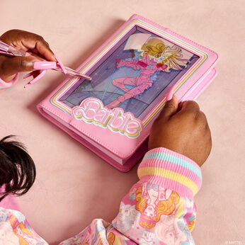 Barbie™ 65th Anniversary Doll Box Triple Lenticular Refillable Stationery Journal, Image 2